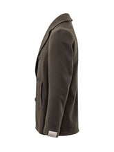 Double Breasted Coat with Wide Lapels - Corneliani | $store$
