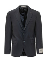 Single Breasted Blazer with Flap Pockets - Corneliani Cc Collection | $store$