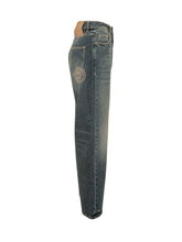Wide Leg Jeans with Side Loop - Barrow | $store$