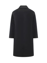 Long Coat with Classic Collar - Amaranto | $store$