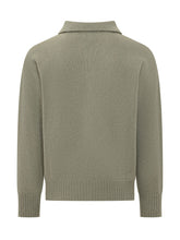 Knit Polo with Three Buttons - Amaranto | $store$