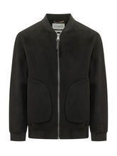 Bomber Jacket with Zip and Patch Pockets - Amaranto | $store$