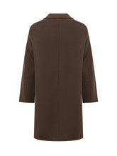 Single Breasted Coat with Lapels - Amaranto | $store$