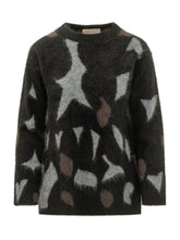 Crew Neck Sweater with Star Pattern - Fall / Winter 26 Woman | $store$