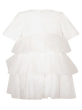 Dress with Bow and Tiered Skirt - Kids | $store$