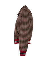 Jacket with Microcheck Pattern - Kids | $store$