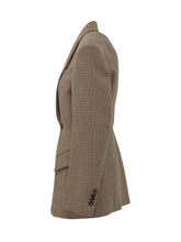 Kora Single Breasted Blazer with Microcheck Pattern - Fall / Winter 26 Woman | $store$