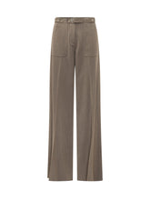 Pantalone Trieste a Gamba Ampia con Cintura - Abbigliamento Donna | $store$