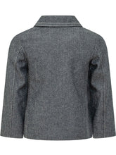 Herringbone Blazer with Applied Pockets - Emporio Armani Boy | $store$