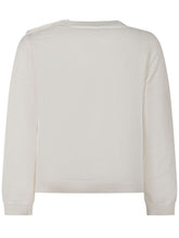 Crew Neck Sweater with Heart Applique - Guess Bambini | $store$