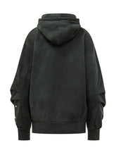 Oversized Hoodie with Appliques - Des Phemmes | $store$
