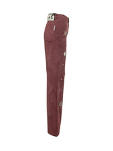 Wide Leg Trousers with Appliques - Des Phemmes | $store$