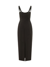 Long Bustier Dress with Jewel Applications - Des Phemmes | $store$