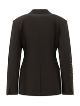 Double Breasted Blazer with Jewel Applications - Des Phemmes | $store$