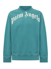 Sweatshirt with High Neck and Maxi Lettering - Kids | $store$
