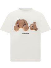 T-shirt with Deconstructed Teddy Graphic - Kids | $store$