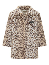 Animal Print Jacket with Wide Collar - Kids | $store$