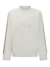 Sweatshirt with High Neck and Side Stripes - Kids | $store$