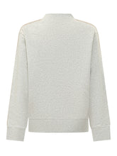Sweatshirt with High Neck and Side Stripes - Kids | $store$