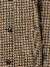 Lena Long Coat with Houndstooth Pattern - Fall / Winter 26 Woman | $store$