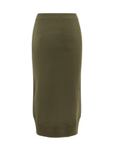 Fitted Midi Skirt with Shaped Hem - Fall / Winter 26 Woman | $store$