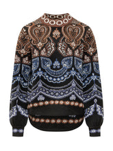 Nicole Scarf Sweater with Paisley Motif - Fall / Winter 26 Woman | $store$
