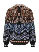 Nicole Scarf Sweater with Paisley Motif - Fall / Winter 26 Woman | $store$