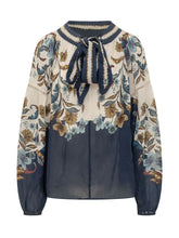 Golden Nature Blouse with Floral Print - Fall / Winter 26 Woman | $store$