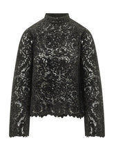 Geneva Sweater with Openwork Floral Motif - Fall / Winter 26 Woman | $store$