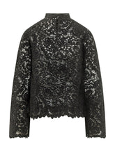 Geneva Sweater with Openwork Floral Motif - Fall / Winter 26 Woman | $store$