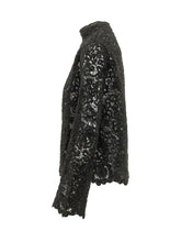 Geneva Sweater with Openwork Floral Motif - Fall / Winter 26 Woman | $store$