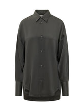 Carla Oversize Shirt with Wide Cuffs - Darkpark | $store$