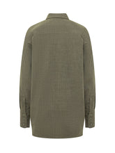 Carla Oversize Shirt with Extended Hem - Darkpark | $store$