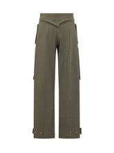Adriana Cargo Trousers with Patch Pockets - Darkpark | $store$