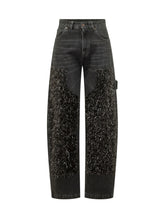 Audery Jeans with Decorative Fringes - Darkpark | $store$