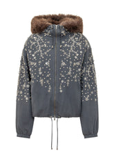 Hooded Jacket with Embroidery - Fall / Winter 26 Woman | $store$