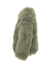 Mongolian Fur Jacket with Wide Collar - Fall / Winter 26 Woman | $store$