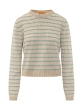 Maglia Pebble Girocollo a Righe in Cashmere - Abbigliamento Donna | $store$
