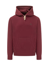 Felpa con Cappuccio e Ricamo Logo sul Petto - Abbigliamento Uomo | $store$