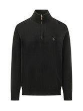 Sweater with Half Zip and Chest Embroidery - Fall / Winter 26 Man | $store$