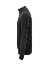 Sweater with Half Zip and Chest Embroidery - Fall / Winter 26 Man | $store$