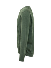 Crewneck Sweater with Chest Logo Embroidery - Fall / Winter 26 Man | $store$