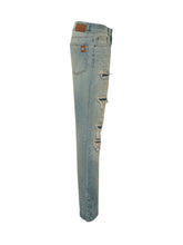 Straight Flare Jeans with Distressed Details - Amiri | $store$