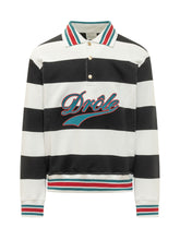 Striped Polo with Contrast Collar - Drole De Monsieur | $store$