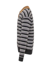 Striped Polo with Front Embroidery - Drole De Monsieur | $store$