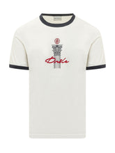 Slim T-shirt with Column Graphic - Drole De Monsieur | $store$