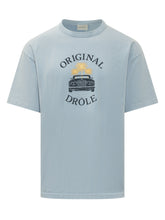 T-shirt with Car and Palm Graphic - Drole De Monsieur | $store$