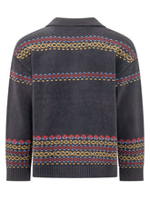 Isles Cardigan with Figurative Motifs - Fall / Winter 26 Man | $store$