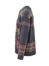 Isles Cardigan with Figurative Motifs - Fall / Winter 26 Man | $store$