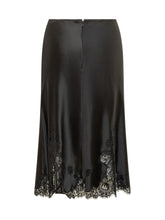 Midi Skirt with Lace Inserts - Dolce & Gabbana | $store$